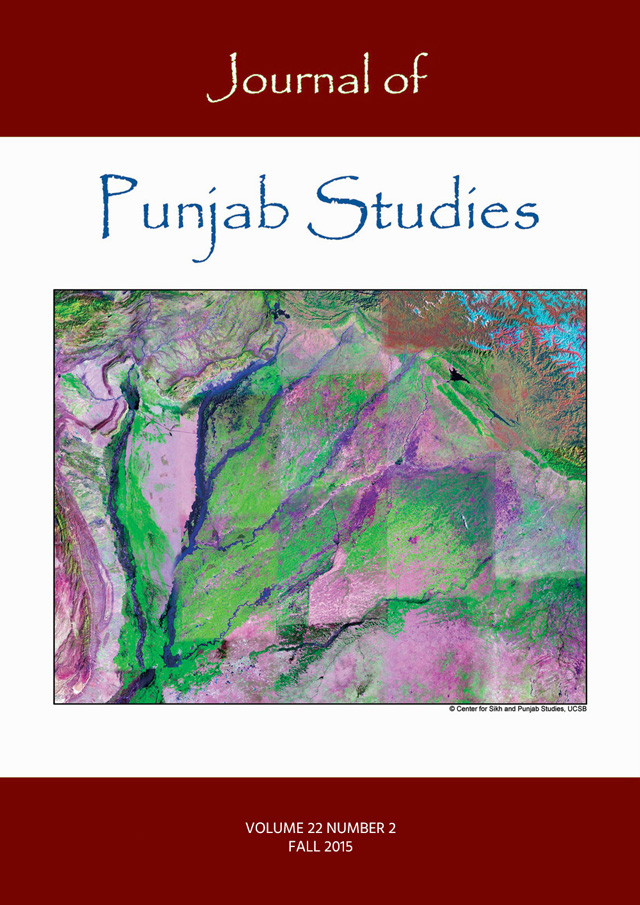 Journal of Punjab Studies - Volume 22, Number 2, Fall 2015